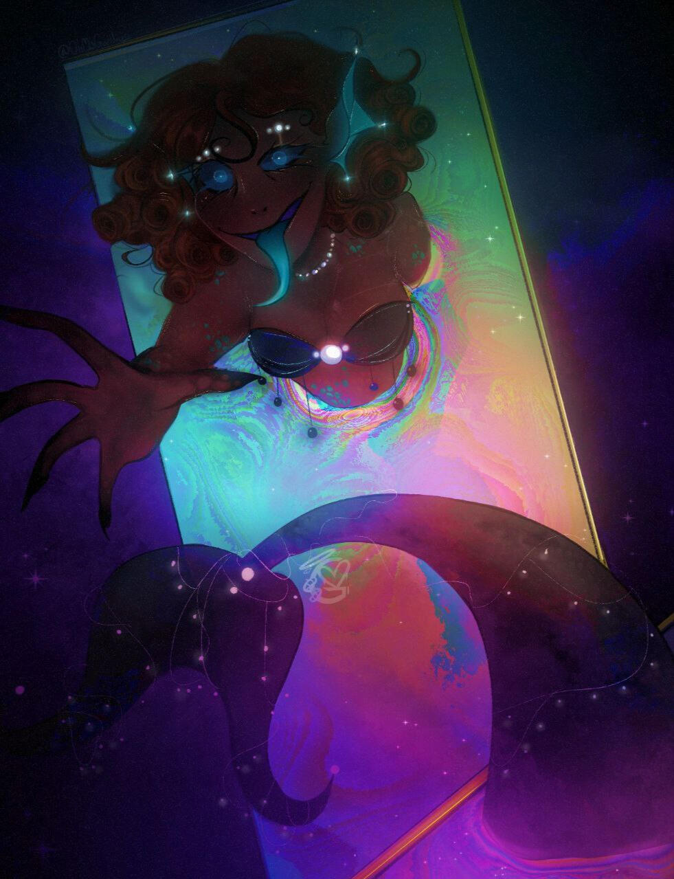 халф + фон (хвіст)